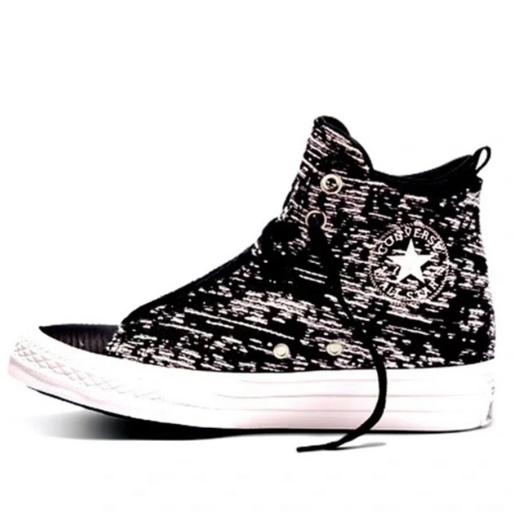 Converse “Selene” winter knit patterned mid-top sneakers • size 11 women’s • new - Picture 10 of 12